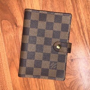 Authentic Louis Vuitton Damier Small Ring Agenda Cover
